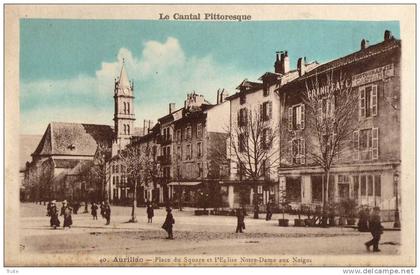 AURILLAC PLACE DU SQUARE COMMERCES ANIMEE