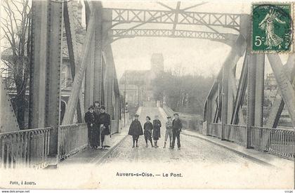 CPA Auvers-sur-Oise Le Pont