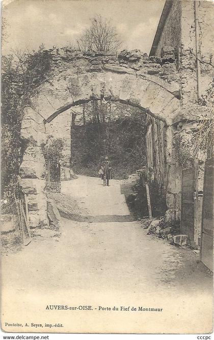 CPA Auvers-sur-Oise Porte du Fief de Montmaur