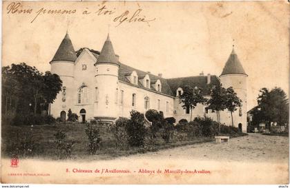 CPA Avallon - Abbaye de Marcilly-les-Avallon FRANCE (960593)