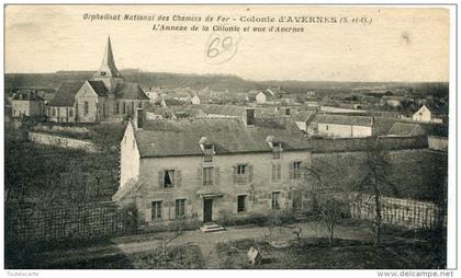 CPA 95  COLONIE D AVERNES ORPHELINAT DES CHEMINS DE FER L ANNEXE DE LA  COLONIES