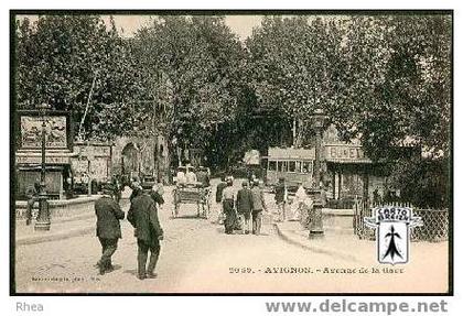 84 Avignon - 2059 - AVIGNON - Avenue de la Gare - cpa