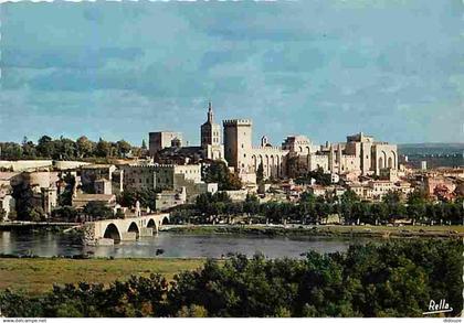 84 - Avignon - Le Pont Saint Bénézet - Le Palais des Papes - Flamme Postale - CPM - Voir Scans Recto-Verso