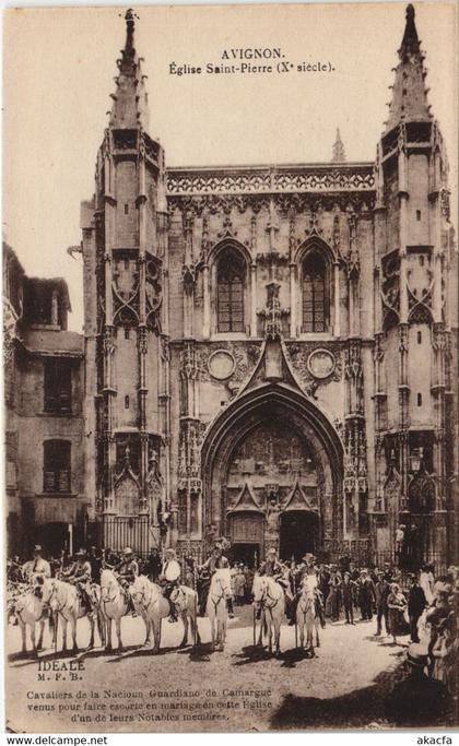 CPA AVIGNON Eglise Saint-Pierre (1086167)