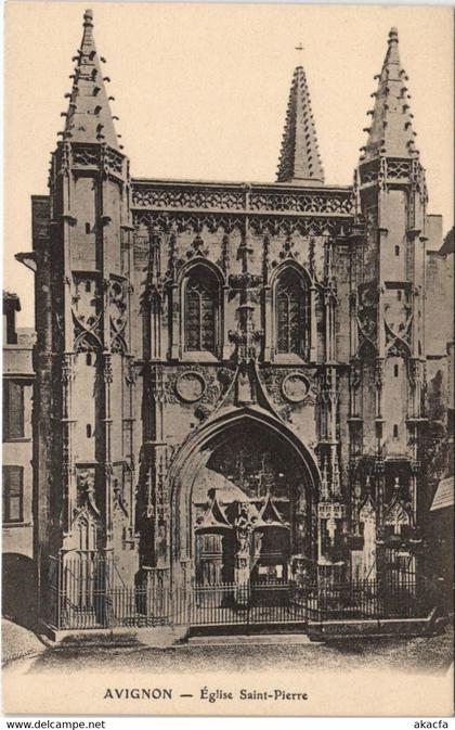 CPA AVIGNON Eglise Saint-Pierre (1086470)