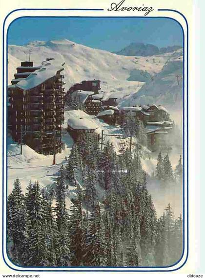 74 - Avoriaz - Vue panoramique - Hiver - Neige - CPM - Voir Scans Recto-Verso