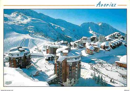 74 - Avoriaz - Vue partielle de la Station - Sommet des Hauts Forts - Hiver - Neige - CPM - Voir Scans Recto-Verso