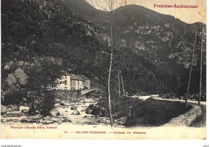 Carte postale ancienne de AX les THERMES