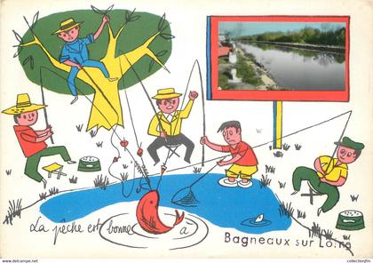 / CPSM FRANCE 77 "Bagneaux sur Loing"