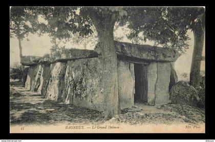 92 - Bagneux - Le Grand Dolmen - Correspondance - CPA - Oblitération ronde de 1907 - Voir Scans Recto-Verso