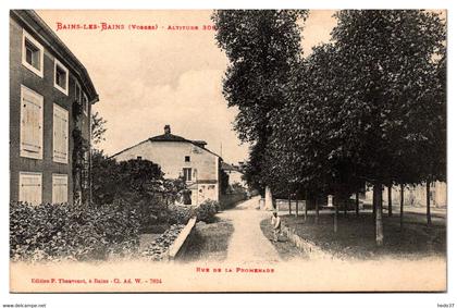 Bains les Bains - Rue de la Promenade