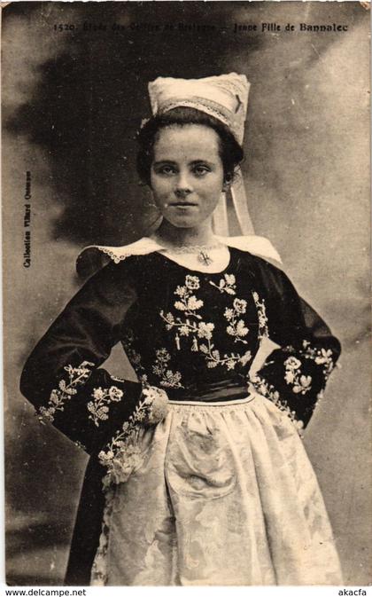 CPA Bannalec- Jeune fille FRANCE (1025533)