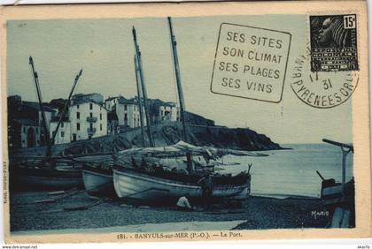 CPA BANYULS-sur-MER Le Port (144274)