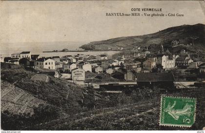 CPA BANYULS-sur-MER vue générale (144346)