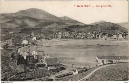 CPA BANYULS-sur-MER vue générale (144503)