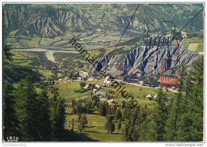 Barcelonnette - Le Sauze - Sessellift - Ansichtskarte Großformat