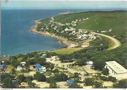 CPSM Barfleur L'Anse du Brick Camping de la Maison Rouge