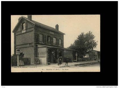 62 - BARLIN - La Gare - 10