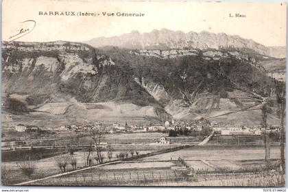 38 BARRAUX - vue generale