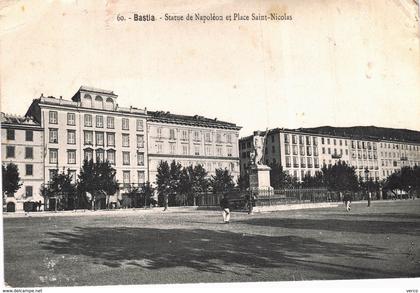 Carte postale ancienne de BASTIA