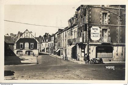 CPSM Baud Entrée de la rue de Pontivy