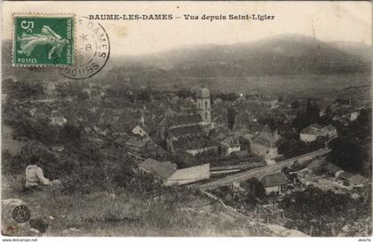 CPA BAUME-les-DAMES Vue depuis Saint-Ligier (1114988)