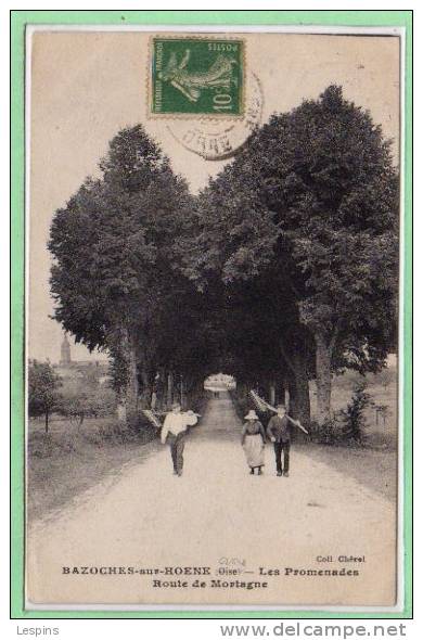 61 - BAZOCHES sur HOËNE -- Les Promenades - route de Mortagne