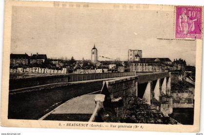 CPA BEAUGENCY - Vue générale (270621)