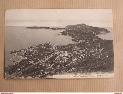 BEAULIEU SUR MER Le Cap Ferrat et la Pointe St Hospice Département 06 Alpes Maritimes  Carte Postale France