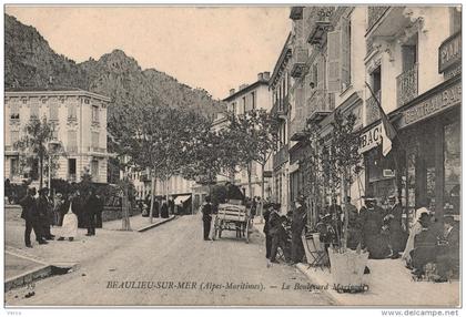 Carte Postale Ancienne de BEAULIEU SUR MER