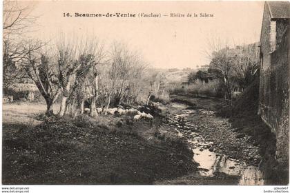 BEAUMES DE VENISE (84) - RIVIERE DE LA SALETTE