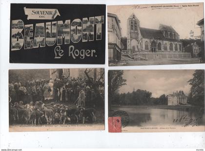 15 CPA -  Beaumont-le-Roger -( 27 - Eure )