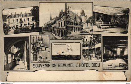 CPA BEAUNE - Souvenir collage (115975)