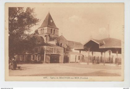 BEAUVOIR SUR MER - L'Eglise