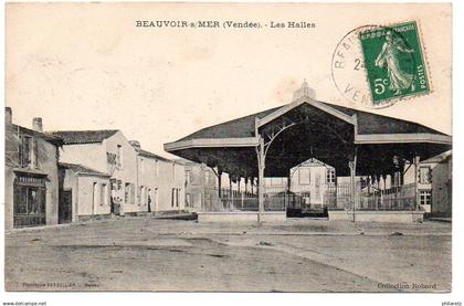 Beauvoir sur Mer : Les halles