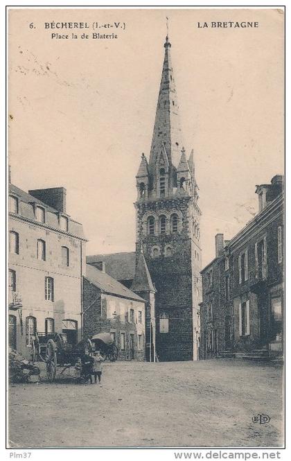 BECHEREL - Place de la Blaterie