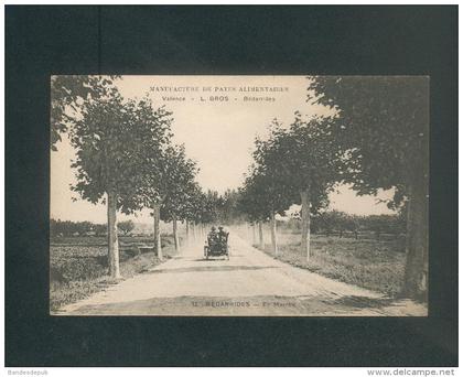 Bedarrides (84) - En Marche  ( voiture automobile  Manufacture de pâtes alimentaires L. GROS 12)