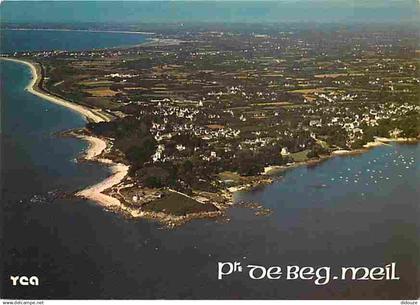 29 - Fouesnant - Beg Meil - La Pointe et les Plages de Beg Meil - Vue aérienne - Voir Scans Recto Verso