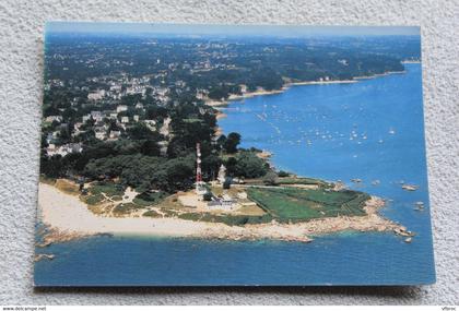 C58, Cpm 1990, Fouesnant Beg Meil, la pointe de Beg Meil et le port, Finistère 29