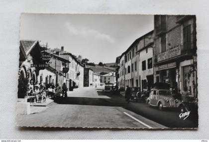 Cpsm, Béhobie, rue principale, Pyrénées Atlantiques 64