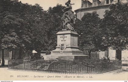 Belfort - la Statue "Quand Même"