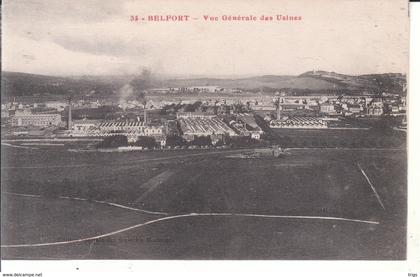 Belfort - Vue Générale des Usines