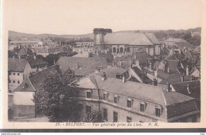 Belfort - Vue générale prise du Lion