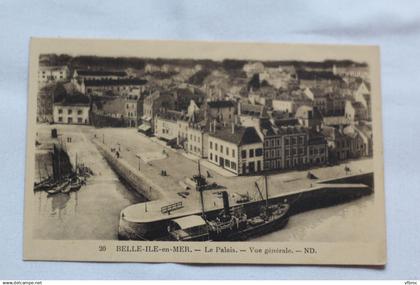 Belle ile en mer, le Palais, vue générale Morbihan 56