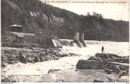 Carte postale ancienne de BELLEGARDE