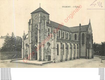 42.  BELMONT (de la Loire) . L'Eglise .