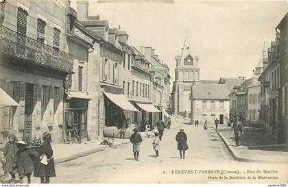 BENEVENT-L'ABBAYE- rue du marché