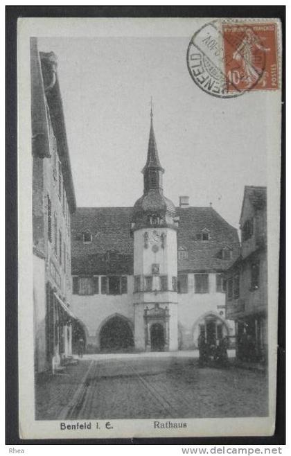 67 Benfeld mairie hotel de ville D67D K67028K C67028C RH048856