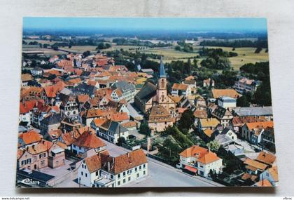 Cpm, Benfeld, la mairie, l'église paroissiale, l'hôpital, Bas Rhin 67