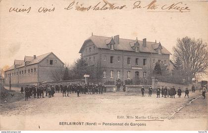 BERLAIMONT - Pensionnat de Garçons